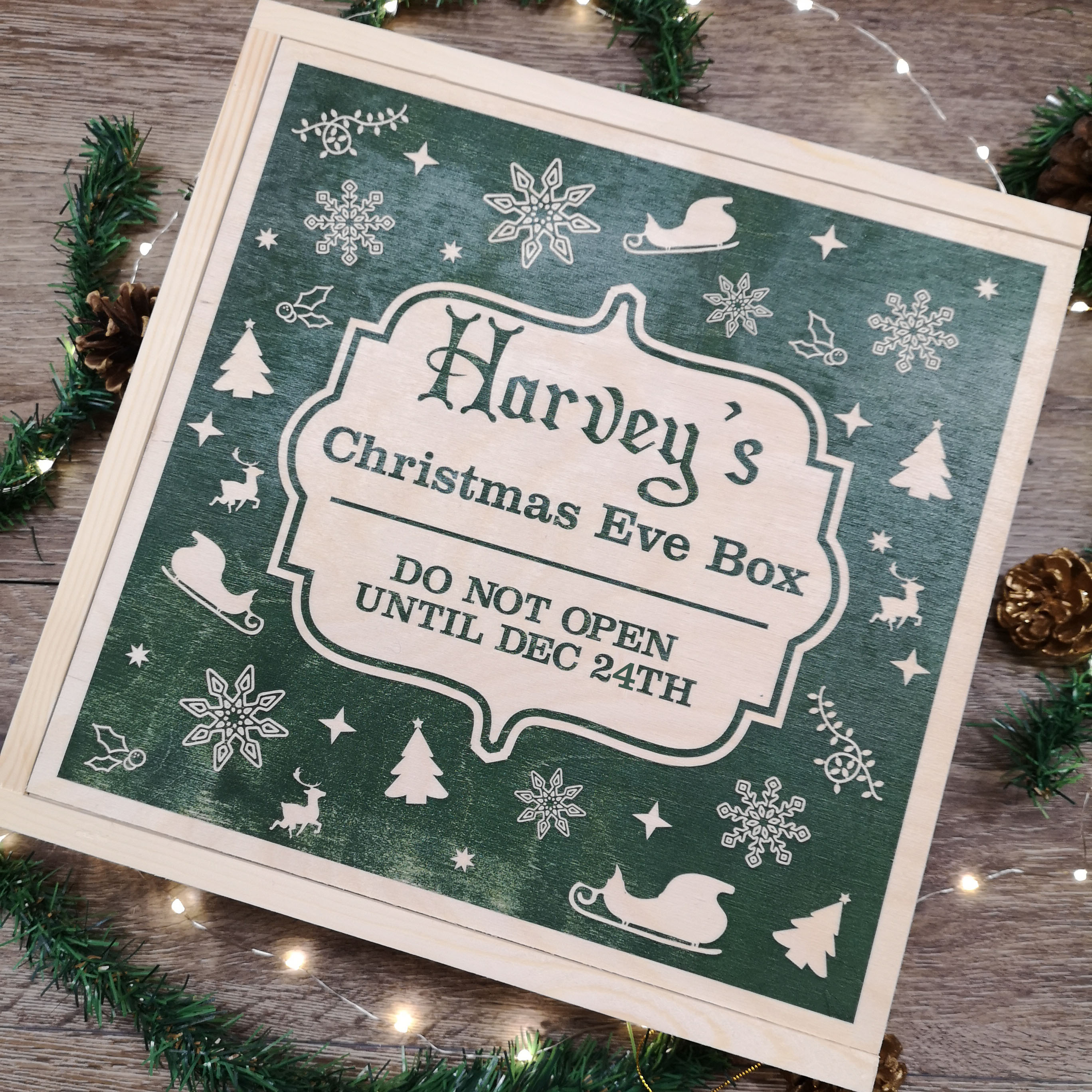 Vintage Style Christmas Eve Box | Gift Boxes | FM Branding Gifts